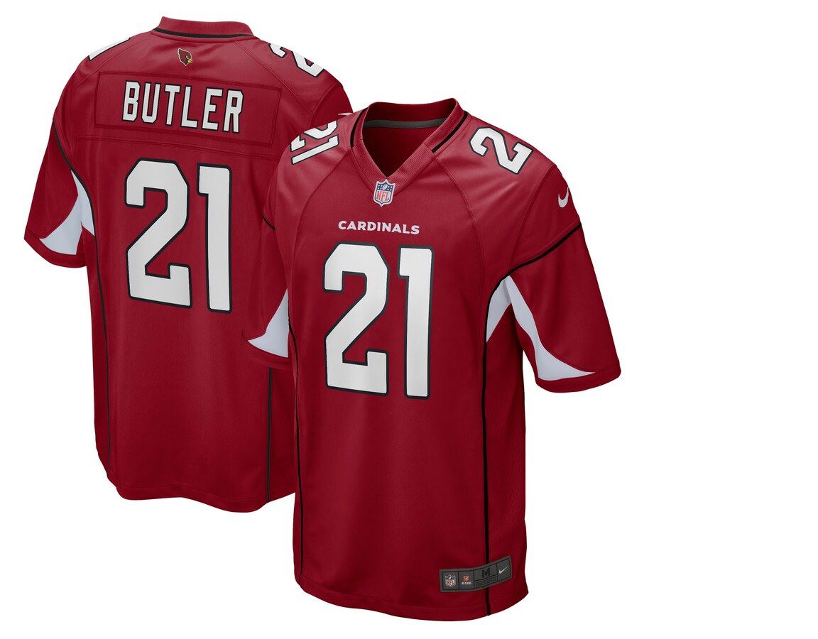 Men Arizona Cardinals #21 Malcolm Butler Nike Cardinal Game NFL Jersey